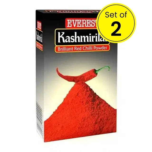 एवररेस्ट कश्मीरी लाल मिर्च पाउडर 2X100 g (सेट ऑफ 2)