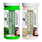 Park Daniel 100% Pure & Natural Indigo Leaf Powder & Satavari Powder 
