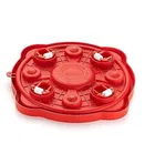 2 in 1 LPG Cylinder Trolley 1 Pcs with Wheels Gas Bottle, Oilcan Trolley Stand Gas Cylinder Trolley