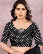 Mysore Silk Printed Saree for Women 