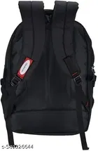 Polyester Backpack for Men & Women, Black