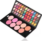 Blushis 48 Shimmery Miss Eye Shadow EyeShadow Palette With 9 Beauty Blushers 