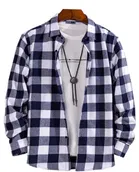 Full Sleeves Checkered Shirt for Men 