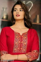 Viscose Rayon Printed Kurti for Women 