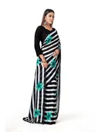 Georgette Printed Saree for Women 
