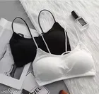 Cotton Bra for Women & Girls, Black & White, Pack of 2 