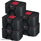 Non-woven Cloth Cover,  Black,Pack Of 5