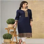 Viscose Rayon Embellished Kurti for Women 