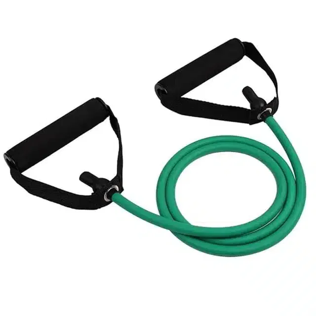 Double Toning Tube Resistance Band for Men & Women (Multicolor)