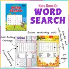 Super Cute Toddlers Coloring Bag + Kids Book of Word Search – Set of 2 Fun and Educational Activity Books for Toddlers