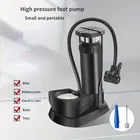 AJRO DEAL FOOT PUMP -BLACK Portable for Bicycle Tire,Balloon, Basketball Pump, Football, Motorcycle, Volleyball Pump, Float, Car Pump 