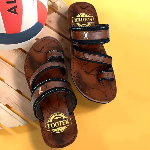 Slippers for Men (Brown, 8)