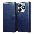 Artificial Leather Lava Blaze Curve - Lxx505 Flip Cover 