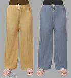 Palazzos for Women, Pack of 2 