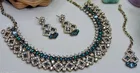 Green Free Size Necklace Set for Women