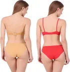 Cotton Blend Lingerie Set for Women 