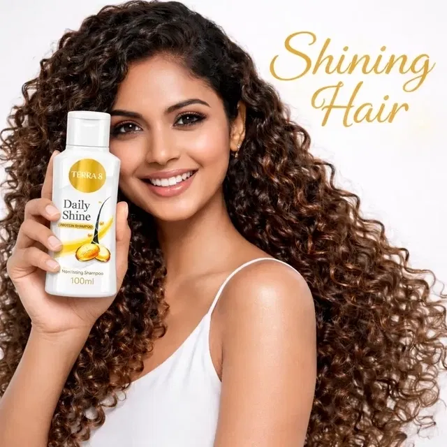 टेरा 8 डेली शाइन प्रोटीन शैम्पू 100 ml