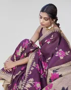 Art Silk Printed Saree for Women 