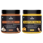 Natural Garlic & Kasturi Haldi Powder for Skin & Hair 