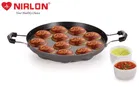 Nirlon Aluminium Appam Maker with Lid 