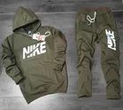 Fleece Hooded Tracksuits for Men 