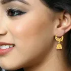 Oxidised Gold Plated Alloy Earrings for Women 
