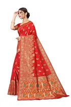Jacquard Embellished Saree for Women 