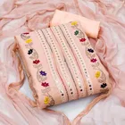 Chanderi Cotton Unstitched Dress Material for Women 