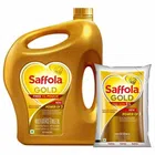 Saffola Gold Healthy Lifestyle Edible Oil 5 L (Jar) + Free 1 L Saffola Gold Pouch