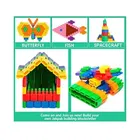 200 Pcs Puzzle Bullet Block Toy Set for Kids 