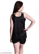 Satin Nightdress Set for Women 