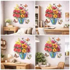 Fancy 3D Floral Wall Sticker 