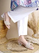 Shoetopia Heel Sandals Pink 