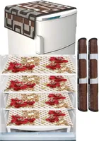 Knit 7 Pcs Fridge Cover Set 