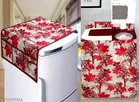 KANUSHI Industries® Fridge Covers / Refrigerator Cover +1 Pc Top Load Semi Automatic Washing Machine Cover 