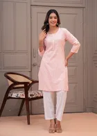 Rayon Printed Kurti for Women 