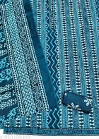 Cotton Blend Floral Printed Unstitch Dress Material for Women 
