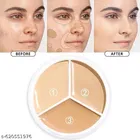 3-in-1 Colors Corrector Palette, Multicolor