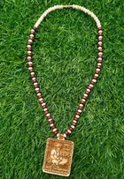 Bageshwar Dham Brown Beads Kanthi Mala
