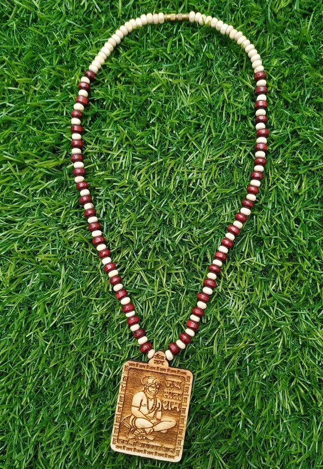 Bageshwar Dham Brown Beads Kanthi Mala
