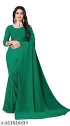 Satin Silk Saree for Women 
