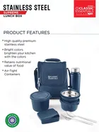 Stainless Steel Microwave Safe Lunch Box Set 