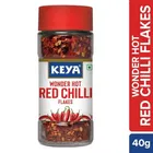Keya  Wonder Hot Red Chilli Flakes 40 g
