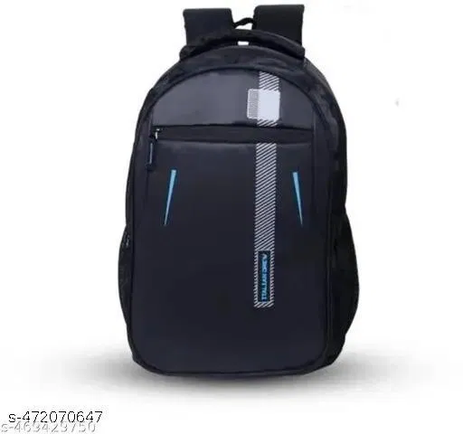 Leather Backpack for Men & Women, Black