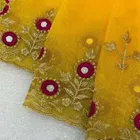 Net Embroidered Saree for Women 