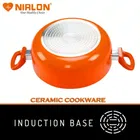 Non Stick Induction Base Casserole with Glass Lid 