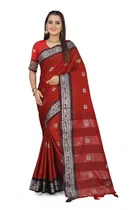 Cotton Embellished Saree for Women 