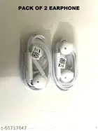 Plastic Super Cool Bass Wired Earphones 