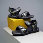 Sandals for Men (Black, 6)
