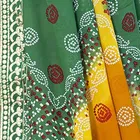 Georgette Bandhini Saree for Women 